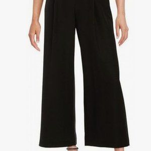 RACHEL ZOE 100% Silk Women's Chelsea Pant, Black  Size 8